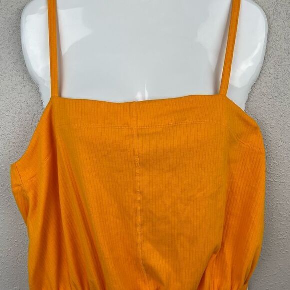 NWOT Orange Bodysuit Size L - Picture 2 of 6